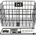 Front mount wire basket